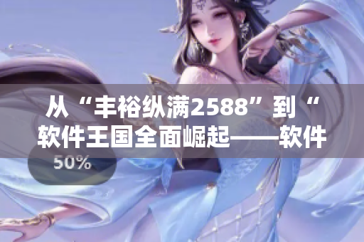 从“丰裕纵满2588”到“软件王国全面崛起——软件产业发展前瞻”