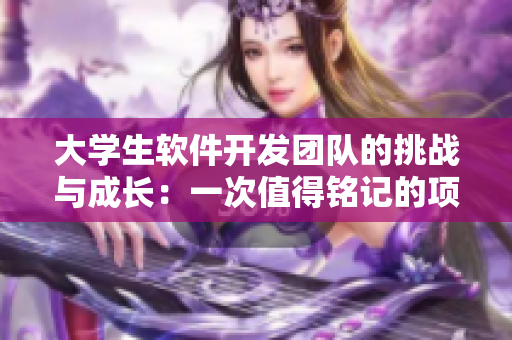 大学生软件开发团队的挑战与成长：一次值得铭记的项目经验