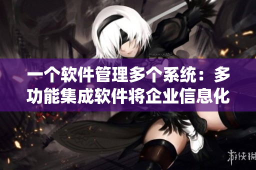 一个软件管理多个系统：多功能集成软件将企业信息化运作大团圆