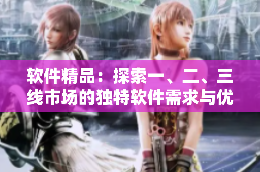 软件精品：探索一、二、三线市场的独特软件需求与优化方案