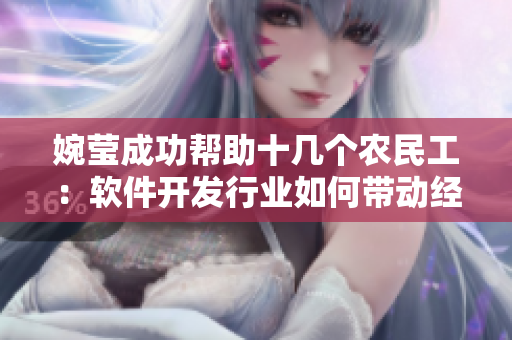 婉莹成功帮助十几个农民工：软件开发行业如何带动经济增长