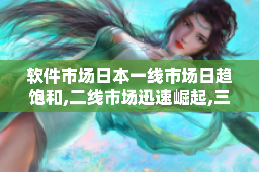 软件市场日本一线市场日趋饱和,二线市场迅速崛起,三线市场正待开发