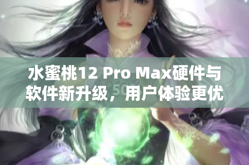 水蜜桃12 Pro Max硬件与软件新升级，用户体验更优化