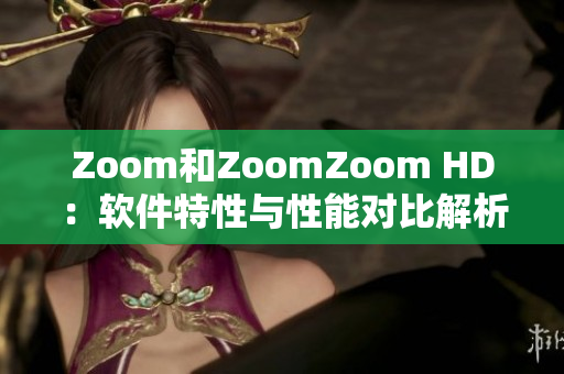 Zoom和ZoomZoom HD：软件特性与性能对比解析