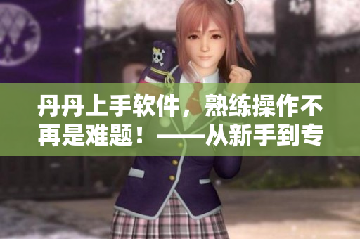 丹丹上手软件，熟练操作不再是难题！——从新手到专家的学习笔记