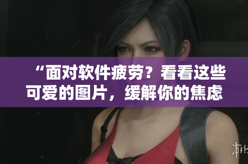 “面对软件疲劳？看看这些可爱的图片，缓解你的焦虑！”