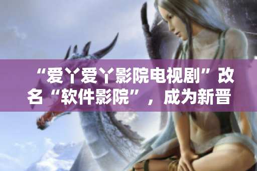 “爱丫爱丫影院电视剧”改名“软件影院”，成为新晋在线软件服务平台