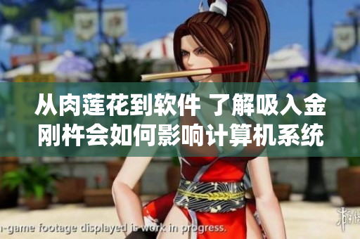 从肉莲花到软件 了解吸入金刚杵会如何影响计算机系统