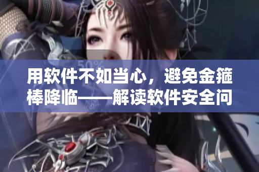 用软件不如当心，避免金箍棒降临——解读软件安全问题的必要性