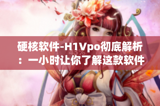 硬核软件-H1Vpo彻底解析：一小时让你了解这款软件的一切