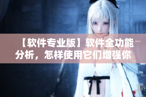 【软件专业版】软件全功能分析，怎样使用它们增强你的效率