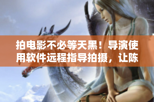 拍电影不必等天黑！导演使用软件远程指导拍摄，让陈红轻松完成镜头
