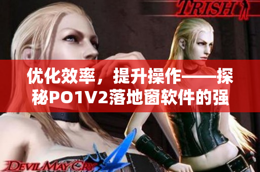 优化效率，提升操作——探秘PO1V2落地窗软件的强大功能