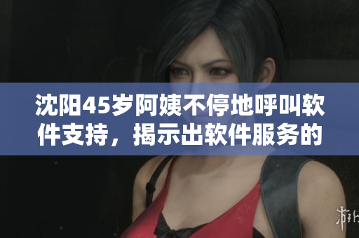 沈阳45岁阿姨不停地呼叫软件支持，揭示出软件服务的不足