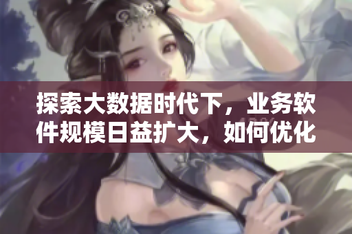 探索大数据时代下，业务软件规模日益扩大，如何优化性能？