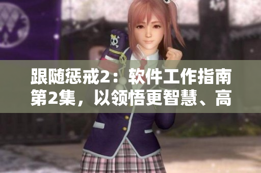 跟随惩戒2：软件工作指南第2集，以领悟更智慧、高效、专业的软件开展之路
