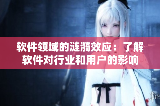 软件领域的涟漪效应：了解软件对行业和用户的影响