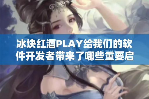 冰块红酒PLAY给我们的软件开发者带来了哪些重要启示？
