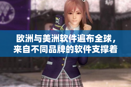 欧洲与美洲软件遍布全球，来自不同品牌的软件支撑着全球经济