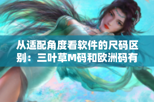 从适配角度看软件的尺码区别：三叶草M码和欧洲码有何不同