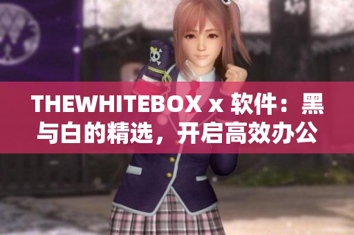 THEWHITEBOX x 软件：黑与白的精选，开启高效办公新模式！