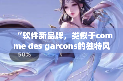 “软件新品牌，类似于comme des garcons的独特风格”