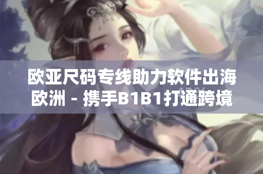 欧亚尺码专线助力软件出海欧洲 - 携手B1B1打通跨境商机