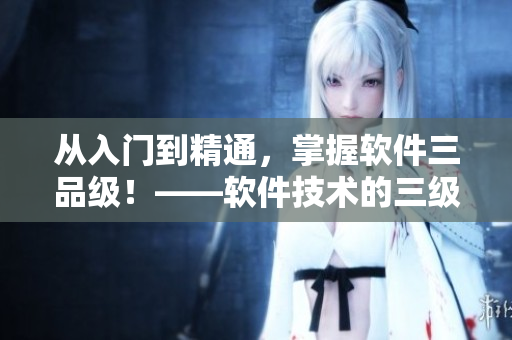 从入门到精通，掌握软件三品级！——软件技术的三级划分及学习路径解析