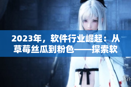 2023年，软件行业崛起：从草莓丝瓜到粉色——探索软件发展趋势
