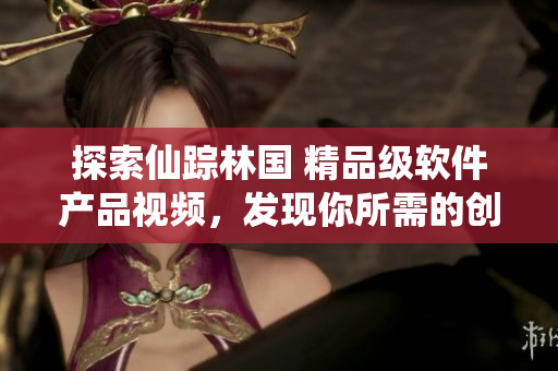 探索仙踪林国 精品级软件产品视频，发现你所需的创新解决方案