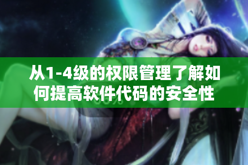 从1-4级的权限管理了解如何提高软件代码的安全性