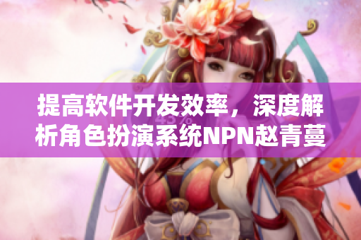 提高软件开发效率，深度解析角色扮演系统NPN赵青蔓的应用