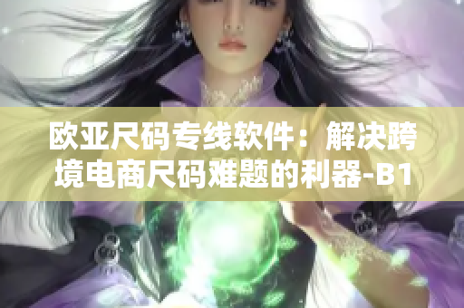 欧亚尺码专线软件：解决跨境电商尺码难题的利器-B1B1软件
