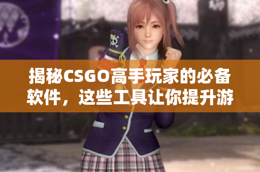 揭秘CSGO高手玩家的必备软件，这些工具让你提升游戏技巧