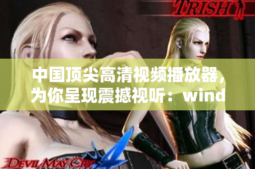 中国顶尖高清视频播放器，为你呈现震撼视听：windows视频软件