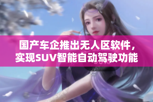 国产车企推出无人区软件，实现SUV智能自动驾驶功能