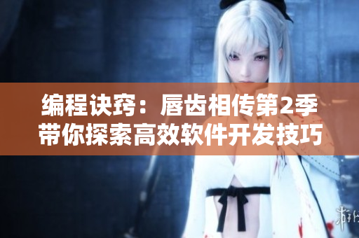 编程诀窍：唇齿相传第2季带你探索高效软件开发技巧