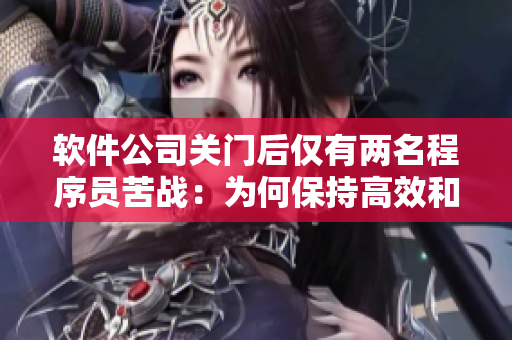 软件公司关门后仅有两名程序员苦战：为何保持高效和创造力
