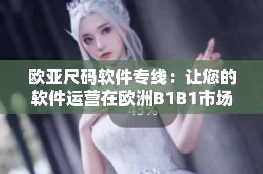 欧亚尺码软件专线：让您的软件运营在欧洲B1B1市场更好地发展
