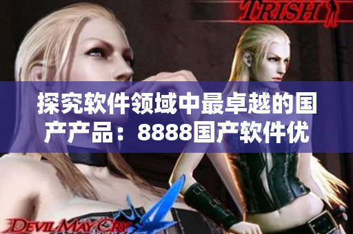 探究软件领域中最卓越的国产产品：8888国产软件优质精华盘