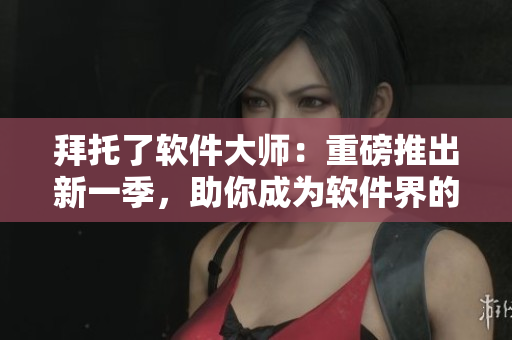 拜托了软件大师：重磅推出新一季，助你成为软件界的高手