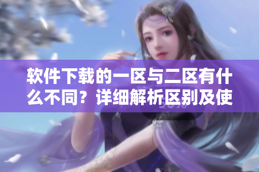 软件下载的一区与二区有什么不同？详细解析区别及使用建议