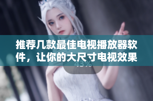 推荐几款最佳电视播放器软件，让你的大尺寸电视效果更佳!