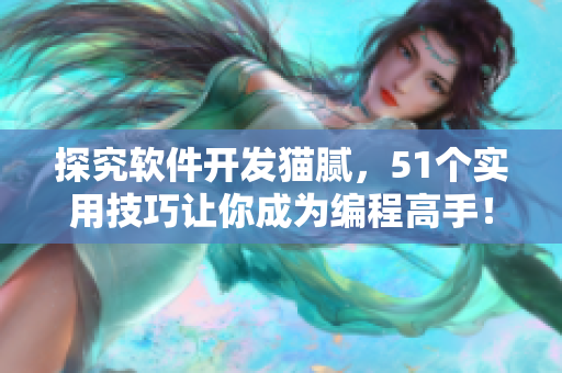 探究软件开发猫腻，51个实用技巧让你成为编程高手！