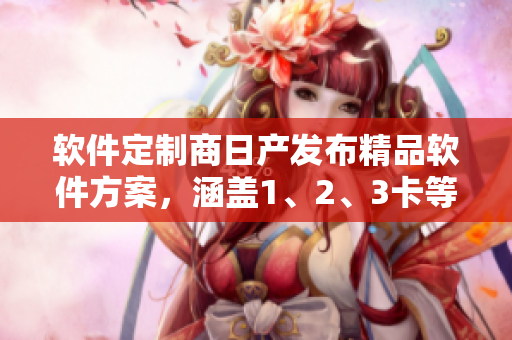 软件定制商日产发布精品软件方案，涵盖1、2、3卡等级，价格公开！