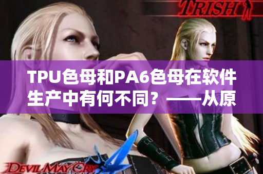 TPU色母和PA6色母在软件生产中有何不同？——从原材料角度剖析