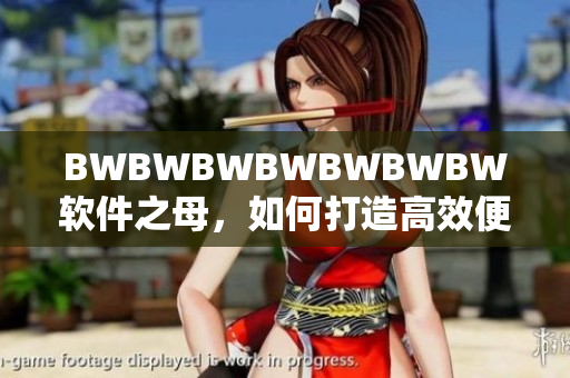 BWBWBWBWBWBWBW软件之母，如何打造高效便捷的软件工具？