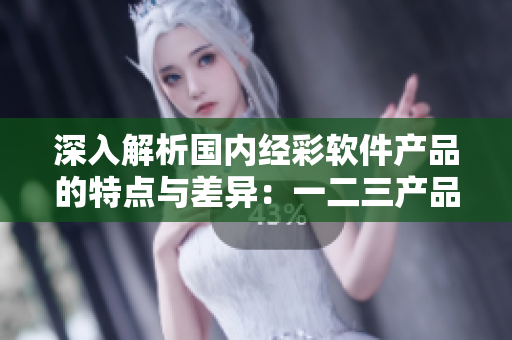 深入解析国内经彩软件产品的特点与差异：一二三产品区别详解