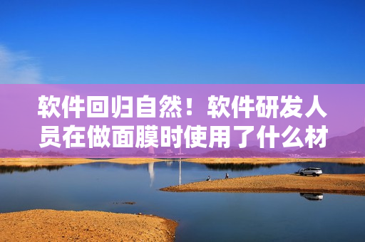 软件回归自然！软件研发人员在做面膜时使用了什么材料？
