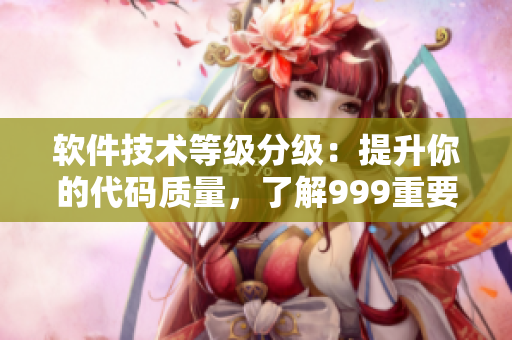 软件技术等级分级：提升你的代码质量，了解999重要原则